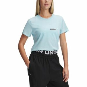 Rövid ujjú női póló UNDER ARMOUR UA Rival Outline SS-BLU kép