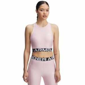 Női edzőcipő UNDER ARMOUR HeatGear Rib Tank-PNK kép