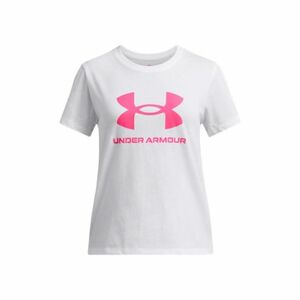 Rövid ujjú lány póló UNDER ARMOUR UA BIG LOGO SS-WHT kép