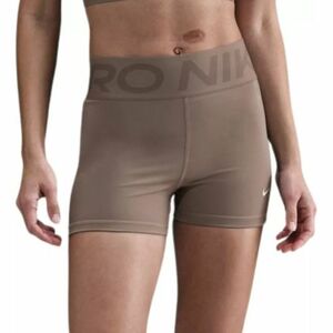 Női edzőnadrág NIKE PRO W NP SCULPT DF HR 3IN SHORT-233-Brown kép