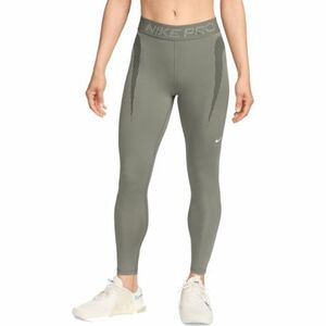 Női leggings NIKE PRO W NP DF MR 7 8 TIGHT TT GRX-320-Khaki kép