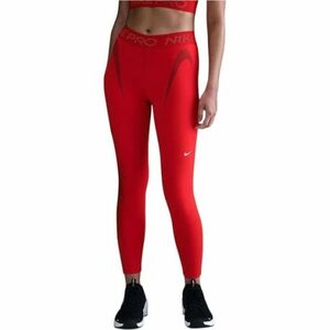Női leggings NIKE PRO W NP DF MR 7 8 TIGHT TT GRX-657-Red kép