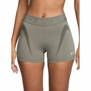 Női edzőnadrág NIKE PRO W NP DF MR 3IN SHORT TT GRX-320-Khaki kép