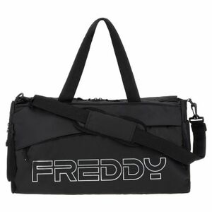 Női utazótáska FREDDY Duffel bag with maxi print-Black kép