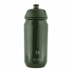 Kerékpáros palack FORCE BIO EARTH 0, 5 l, green-gray kép