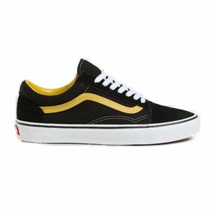 Férfi szabadidős lábbelik VANS Old Skool M black pop yellow kép