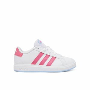 Lányok szabadidős cipők ADIDAS Grand Court 2.0 Jr cloud white pulse magenta glow blue kép