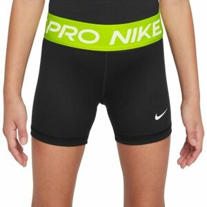 Lány edzés rövidnadrág NIKE PRO 3 in short Black kép