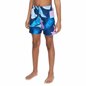 Fiú fürdőruha NIKE SWIM TOSSED FLAGS 4 inch MIDNIGHT N-MIDNIGHT NAVY kép