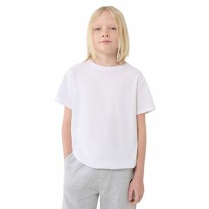 Fiú rövid ujjú póló 4F JUNIOR TSHIRT-JWMM00TTSHM2362-10S-WHITE kép
