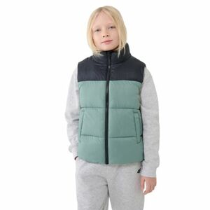 Fiú mellény 4F JUNIOR VEST JACKET-JWSS25TVJAM208-41S-GREEN kép
