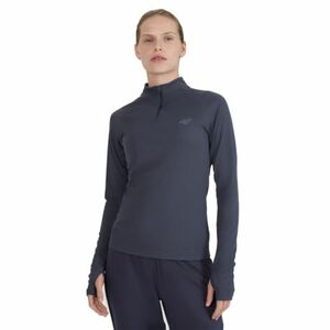 Hosszú ujjú női futópóló 4F LONGSLEEVE FNK-WSS25TFLOF329-22S-ANTHRACITE kép