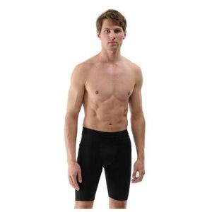 Férfi edzőnadrág 4F SHORT TIGHTS FNK-WSS25TFSTM036-20S-DEEP BLACK kép