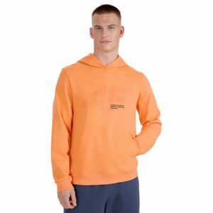 Férfi kapucnis pulóver 4F SWEATSHIRT-WSS25TSWSM1585-70S-ORANGE kép