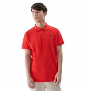 Rövid ujjú férfi póló 4F POLO SHIRT-WMM00TPTSM367-62S-RED kép