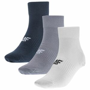 Férfi zokni 4F 3 PACK - SOCKS CAS-WMM00USOCM440-94S-MULTICOLOUR kép