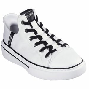 Férfi szabadidős lábbelik SKECHERS Snoop Dogg Boss Life Slip-Ins M white black kép