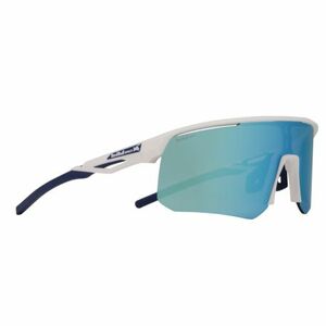 Napszemüveg RED BULL SPECT RIDDLE-005, matt white smoke with blue mirror, CAT3 kép