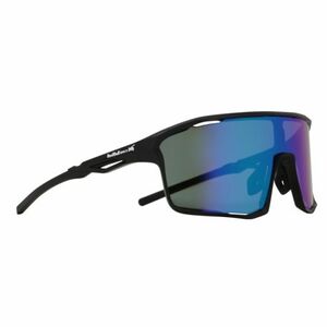 Napszemüveg RED BULL SPECT RUMBLE-004, matt black smoke with purple-green mirror, CAT3 kép