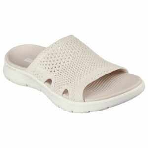 Női papucs (strandcipő) SKECHERS Go Walk Flex Sandal Elation W natural kép
