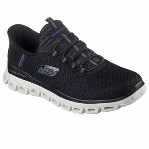 Férfi szabadidős lábbelik SKECHERS Glide Step Noxus Slip-Ins M black white kép