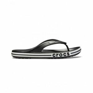 Flip papucs (strandcipő) CROCS Bayaband Flip U black white kép