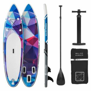 Capital Sports Maliko Runner, felfújható SUP Board, SUP-board készlet, kék/piros kép