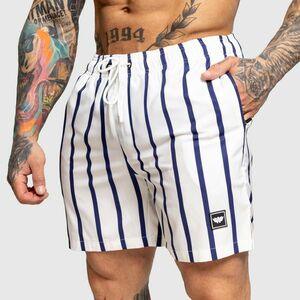 Férfi úszóshort Iron Aesthetics Boardwalk, fehér kép