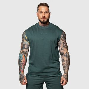 Férfi atléta Iron Aesthetics Muscle Tee, zöld kép