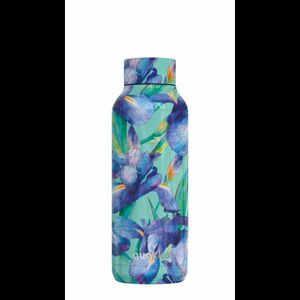 Hőtartó fémkulacs SOLID - Blue Irises 510ml - Quokka kép