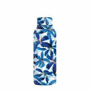 Hőtartó fémkulacs SOLID - Blue Hibiscus 510ml - Quokka kép