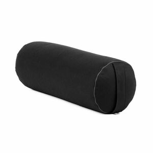 Bolster ECO Pamut hengerpárna - Fekete - Bodhi kép