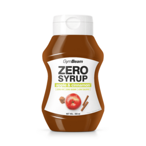 GymBeam ZERO alma & fahéj szirup kép