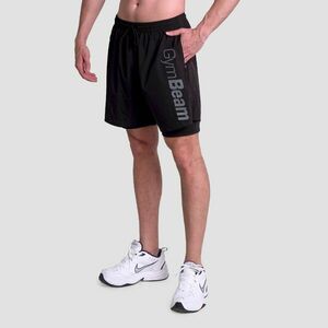 GymBeam Essence 2in1 rövidnadrág Black kép