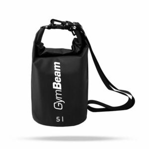 GymBeam Vízálló száraztáska Dry Bag Black 5 l kép