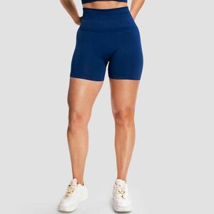 GymBeam Sculpt varrásmentes női rövidnadrág Navy kép