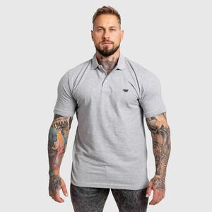 Férfi pólóing Iron Aesthetics Pique, szürke kép