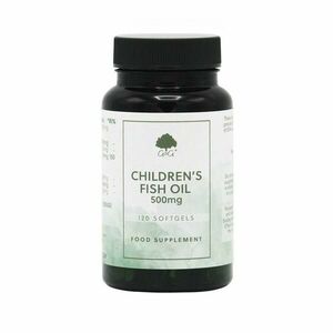Omega 3 halolaj gyerekeknek 500mg 120db lágyzselatin kapszula – G&G kép