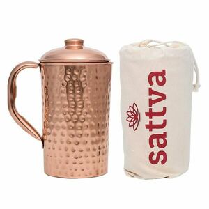 Réz kancsó, mintás 1950ml - Sattva Ayurveda kép