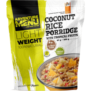 Adventure menu Rizs-kókuszdió zabkása trópusi gyümölcsökkel, 300g kép