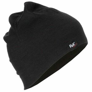 Fox Outdoor Sapka, Merino Lite, fekete kép