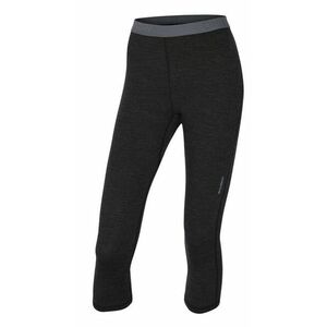 Husky Merino termál fehérnemű női 3/4 nadrág fekete kép