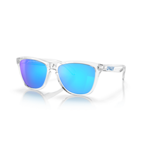 Oakley Napszemüveg FROGSKINS kerettel Crystal Black és diákkal Prizm Sapphr Irid Polar 55 kép