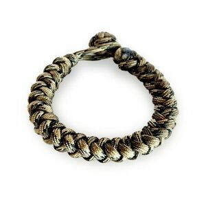 WARAGOD Paracord karkötő állítható csattal Ectar, camo prérifarkas kép