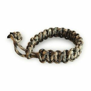 WARAGOD Paracord karkötő állítható kapoccsal Ilmë, camo prérifarkas kép