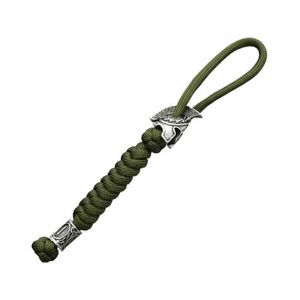 WARAGOD Paracord Spartan kulcstartó Nénar, zöld kép
