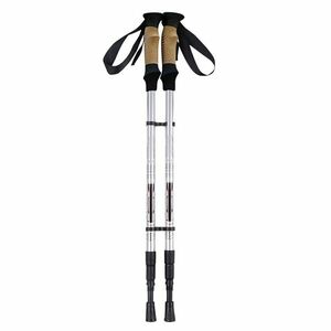 Ultra könnyű állítható túrabot 65-135 cm, ezüst kép