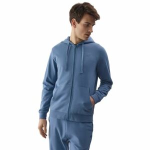 Férfi pulóver cipzárral 4F SWEATSHIRT-WSS24TSWSM0951-32S-DENIM kép