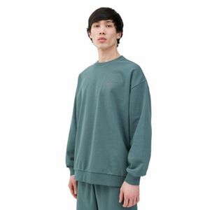 Férfi pulóver 4F SWEATSHIRT-WSS24TSWSM1027-44S-OLIVE kép