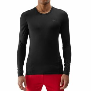 Hosszú ujjú férfi edzőing 4F LONGSLEEVE FNK-WSS24TFLOM183-20S-DEEP BLACK kép